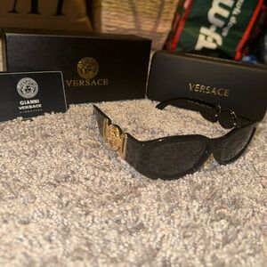 Versaceee Black Sunglasses